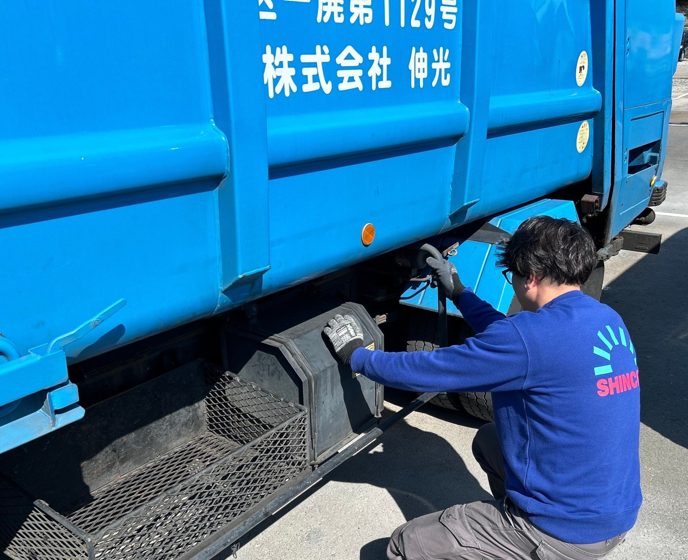 01使用する鍵、コース表の確認・運行前点検